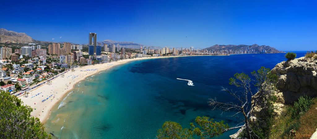 Benidorm en primavera.