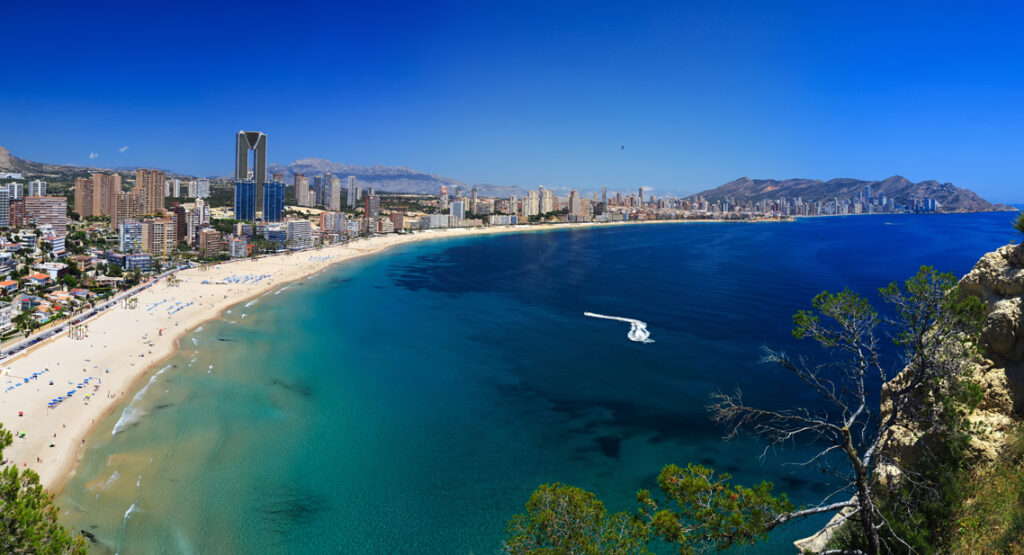 Benidorm en primavera.